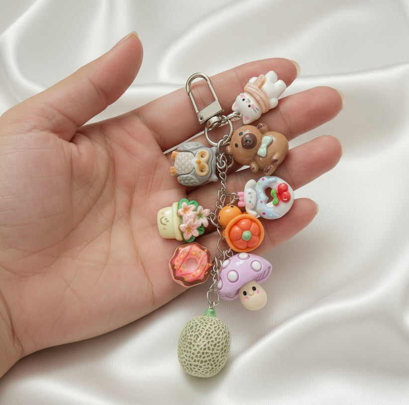 Handmade Clustered Keychains