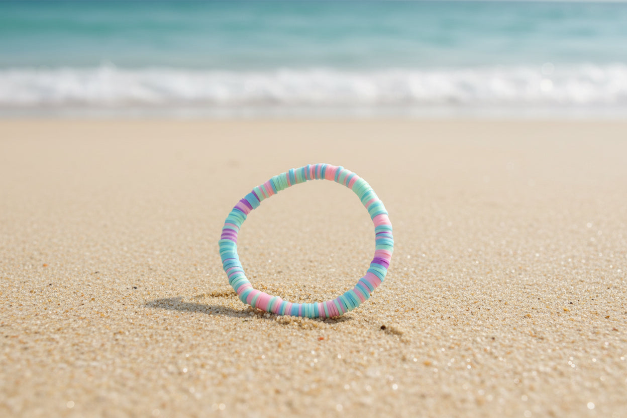 Clay Beads Multicolor