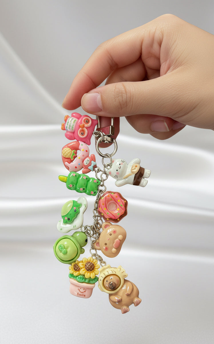 Handmade Clustered Keychains